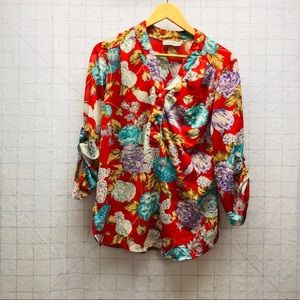 Vintage Semi Sheer Hawaiian Shirt light weight